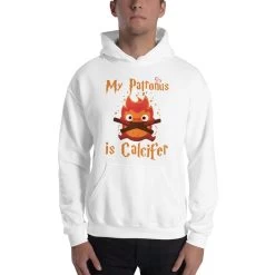 Howl’s Moving Castle – My Patronus Is Calcifer Hoodie Unisex -Ghibli Shop mockup 0be6510a