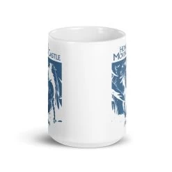 Howl’s Moving Castle Black & White Mug -Ghibli Shop mockup 0f061e23