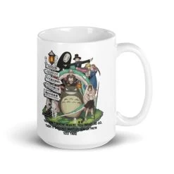 Studio Ghibli Hayao Miyazaki With His Arts Mug -Ghibli Shop mockup 1662c38b