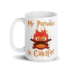Howl’s Moving Castle – My Patronus Is Calcifer Mug -Ghibli Shop mockup 18553ae1