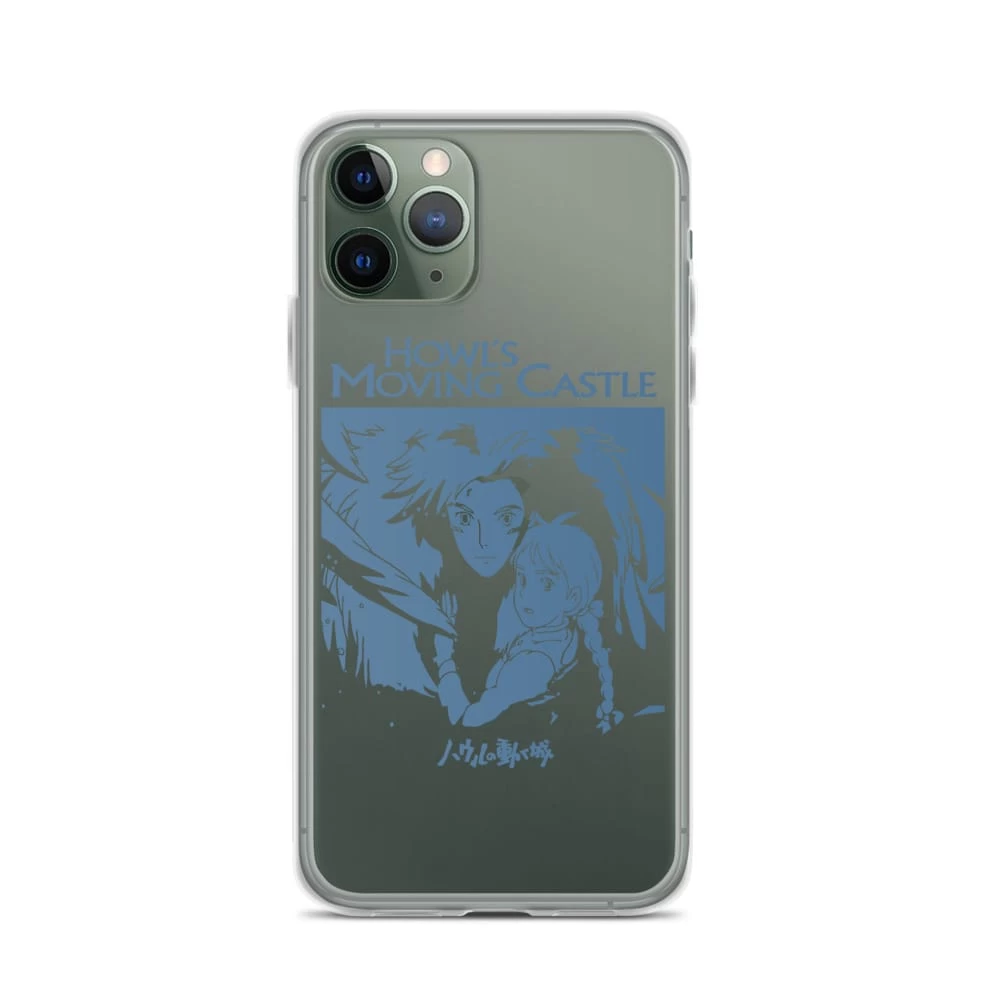 Howl’s Moving Castle Black & White IPhone Case 5 Howl’s Moving Castle Black & White IPhone Case - Image 3