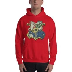 Studio Ghibli Characters As Hogwarts House Hoodie Unisex -Ghibli Shop mockup 19e7d2b1
