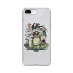 Studio Ghibli Hayao Miyazaki With His Arts IPhone Case -Ghibli Shop mockup 1c7e3263