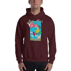 Ponyo On The Cliff By The Sea Poster Hoodie Unisex 35 Ponyo On The Cliff By The Sea Poster Hoodie Unisex -Ghibli Shop mockup 21231b7c 1
