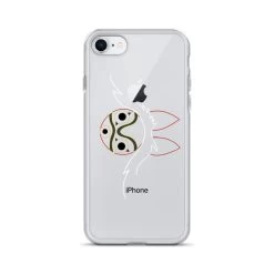 Princess Mononoke Minimalist IPhone Case -Ghibli Shop mockup 2434555f
