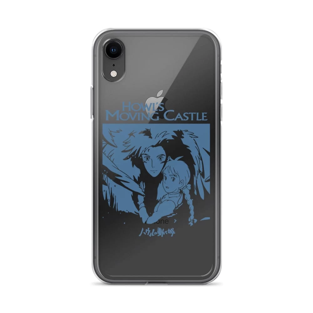Howl’s Moving Castle Black & White IPhone Case 15 Howl’s Moving Castle Black & White IPhone Case - Image 13