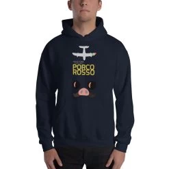 Porco Rosso Hoodie Unisex 18 Porco Rosso Hoodie Unisex -Ghibli Shop mockup 253af96a