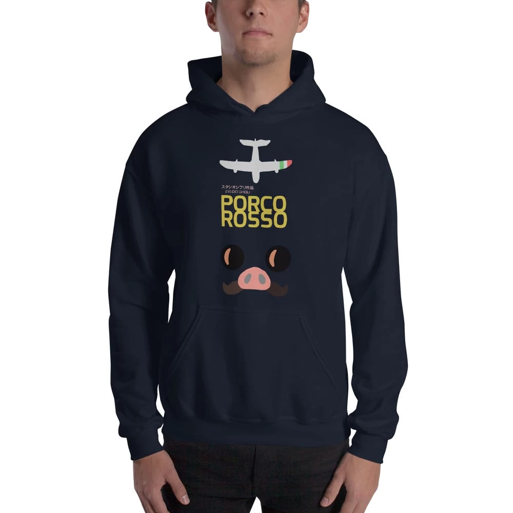 Porco Rosso Hoodie Unisex 4 Porco Rosso Hoodie Unisex - Image 2