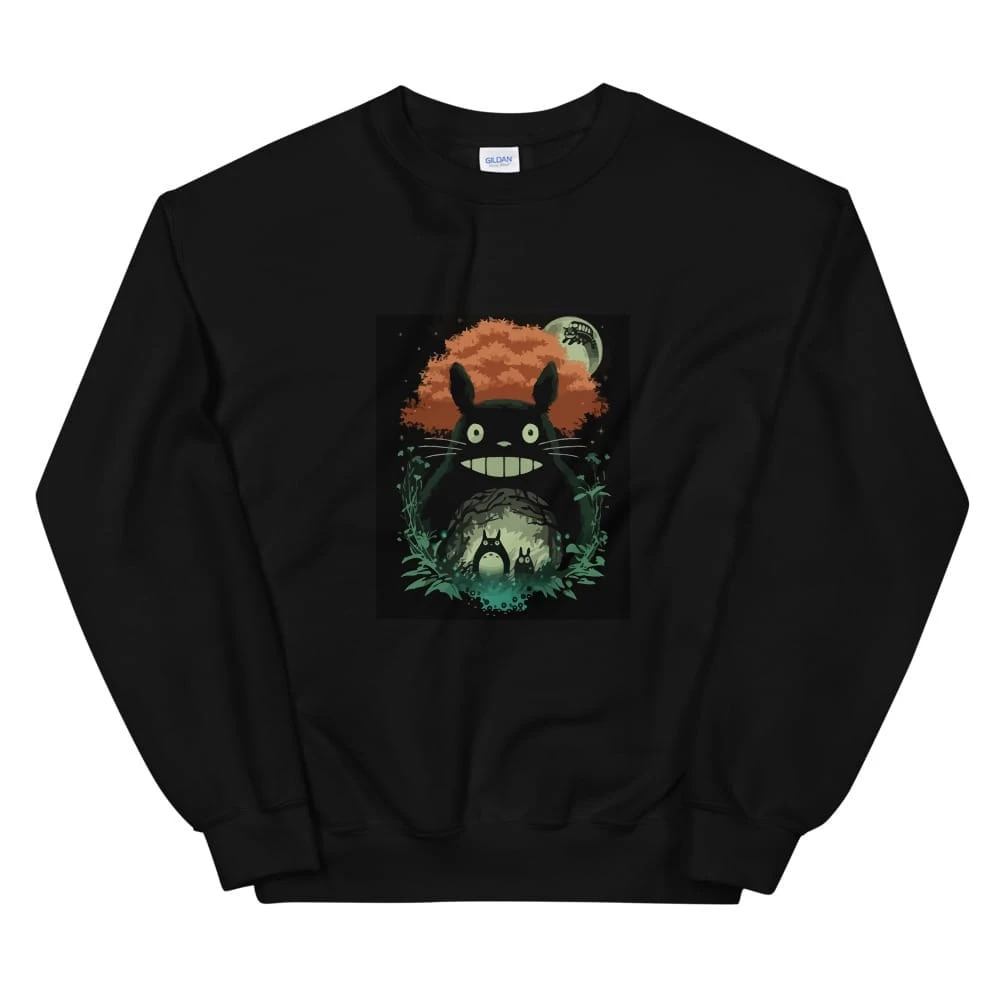 My Neighbor Totoro – The Magic Forest Sweatshirt Unisex 3 My Neighbor Totoro – The Magic Forest Sweatshirt Unisex