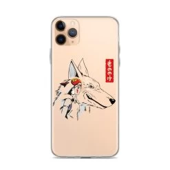 Princess Mononoke – San And The Wolf IPhone Case -Ghibli Shop mockup 29122fad