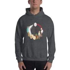 Spirited Away Compilation Characters Hoodie Unisex 26 Spirited Away Compilation Characters Hoodie Unisex -Ghibli Shop mockup 2a92c642