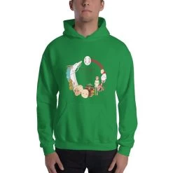 Spirited Away Compilation Characters Hoodie Unisex 27 Spirited Away Compilation Characters Hoodie Unisex -Ghibli Shop mockup 2af55111