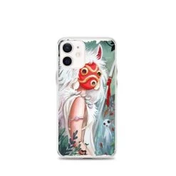 Princess Mononoke – Forest Guardian IPhone Case -Ghibli Shop mockup 2b0ac3a1