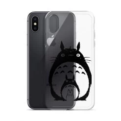 My Neighbor Totoro Black & White IPhone Case -Ghibli Shop mockup 2fcf07f3