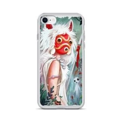 Princess Mononoke – Forest Guardian IPhone Case -Ghibli Shop mockup 307cc9dc
