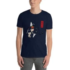 Princess Mononoke – San And The Wolf T Shirt Unisex 16 Princess Mononoke – San And The Wolf T Shirt Unisex -Ghibli Shop mockup 3830c899 1