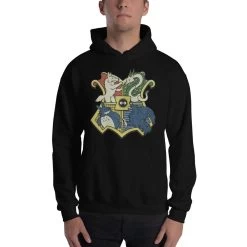 Studio Ghibli Characters As Hogwarts House Hoodie Unisex -Ghibli Shop mockup 385bf566