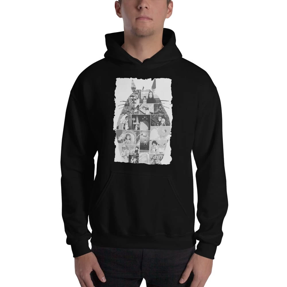 Ghibli Studio Collage Art Hoodie Unisex 14 Ghibli Studio Collage Art Hoodie Unisex - Image 12