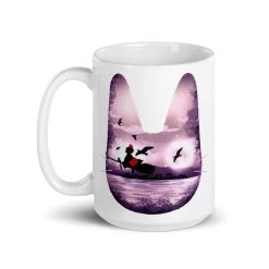 Kiki’s Delivery Service – Purple Jiji Mug -Ghibli Shop mockup 3eadba8d
