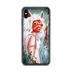 Princess Mononoke – Forest Guardian IPhone Case -Ghibli Shop mockup 42e9218a