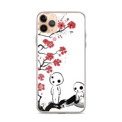 Princess Mononoke – Tree Spirits On The Cherry Blossom IPhone Case -Ghibli Shop mockup 439bf734