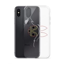 Princess Mononoke Minimalist IPhone Case -Ghibli Shop mockup 43e3e23c