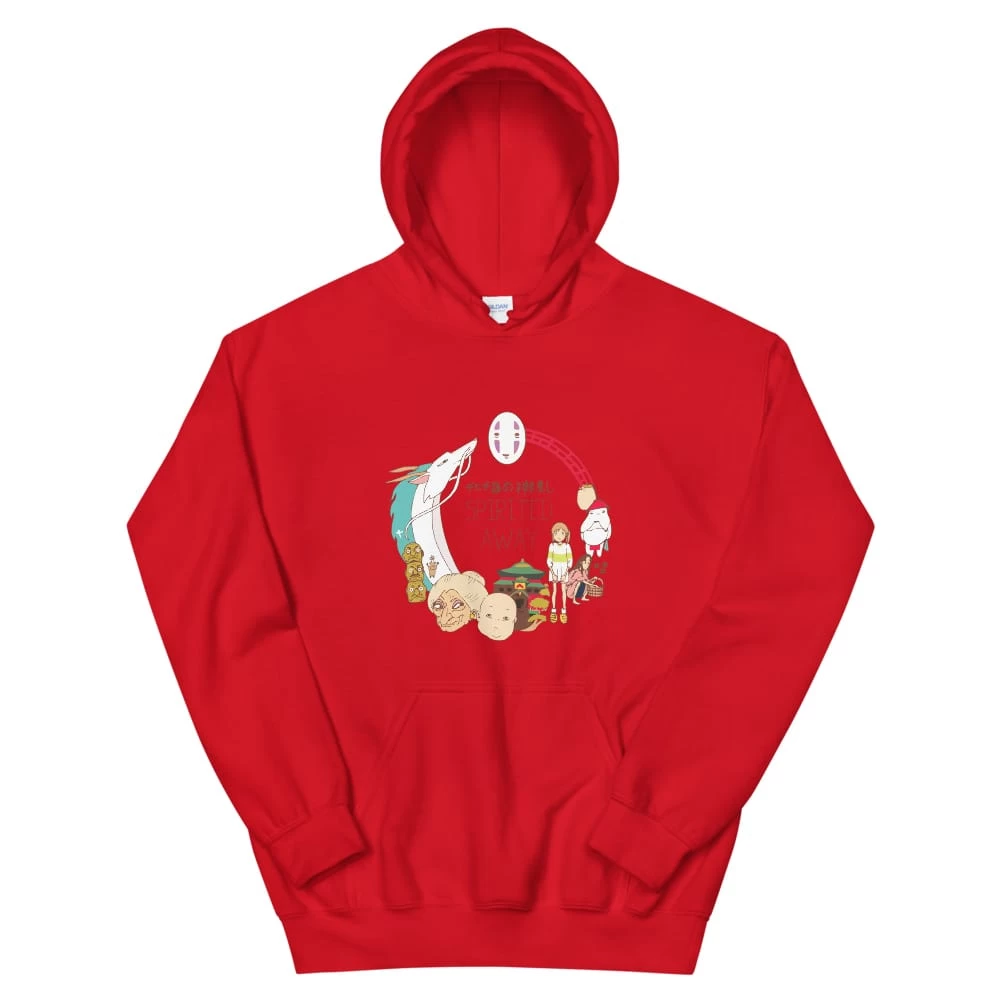 Spirited Away Compilation Characters Hoodie Unisex 3 Spirited Away Compilation Characters Hoodie Unisex