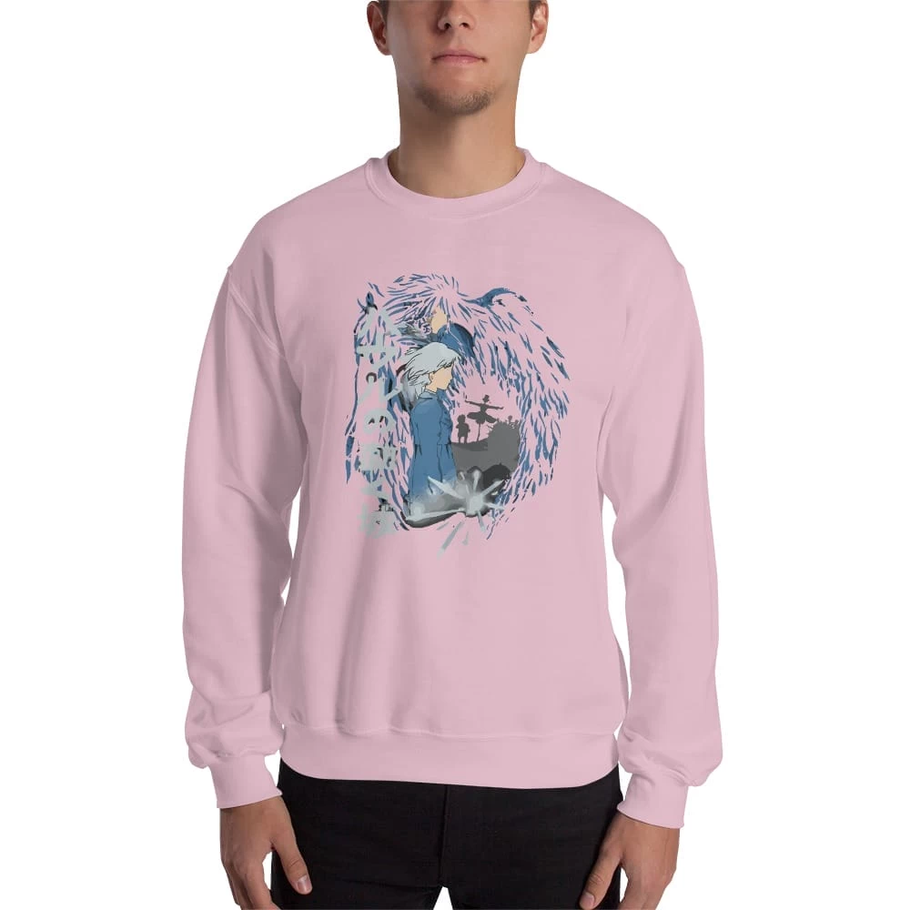 Howl’s Moving Castle – Howl And Sophia Sweatshirt Unisex 20 Howl’s Moving Castle – Howl And Sophia Sweatshirt Unisex - Image 18