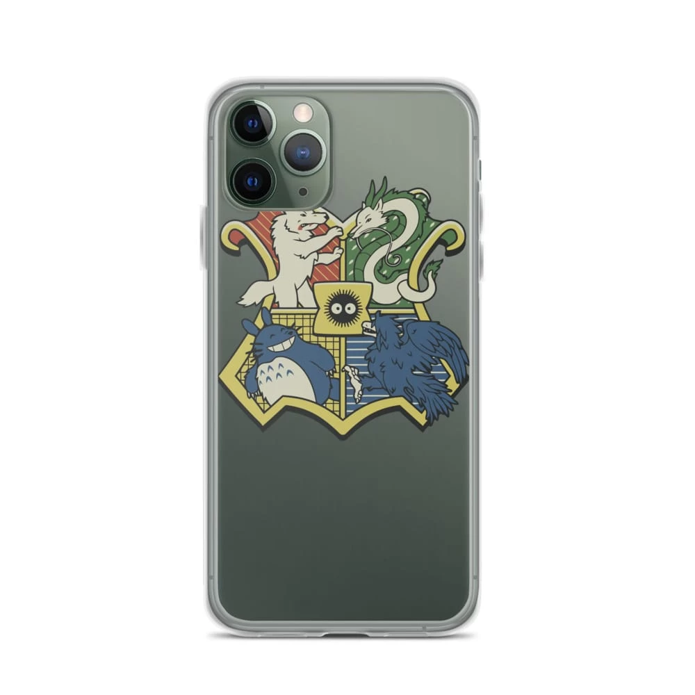 Studio Ghibli Characters As Hogwarts House IPhone Case 6 Studio Ghibli Characters As Hogwarts House IPhone Case - Image 4