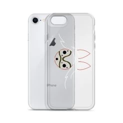 Princess Mononoke Minimalist IPhone Case -Ghibli Shop mockup 5190f2de