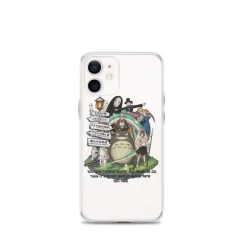 Studio Ghibli Hayao Miyazaki With His Arts IPhone Case -Ghibli Shop mockup 544b4cb6