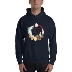 Spirited Away Compilation Characters Hoodie Unisex 34 Spirited Away Compilation Characters Hoodie Unisex -Ghibli Shop mockup 55cd4039 1