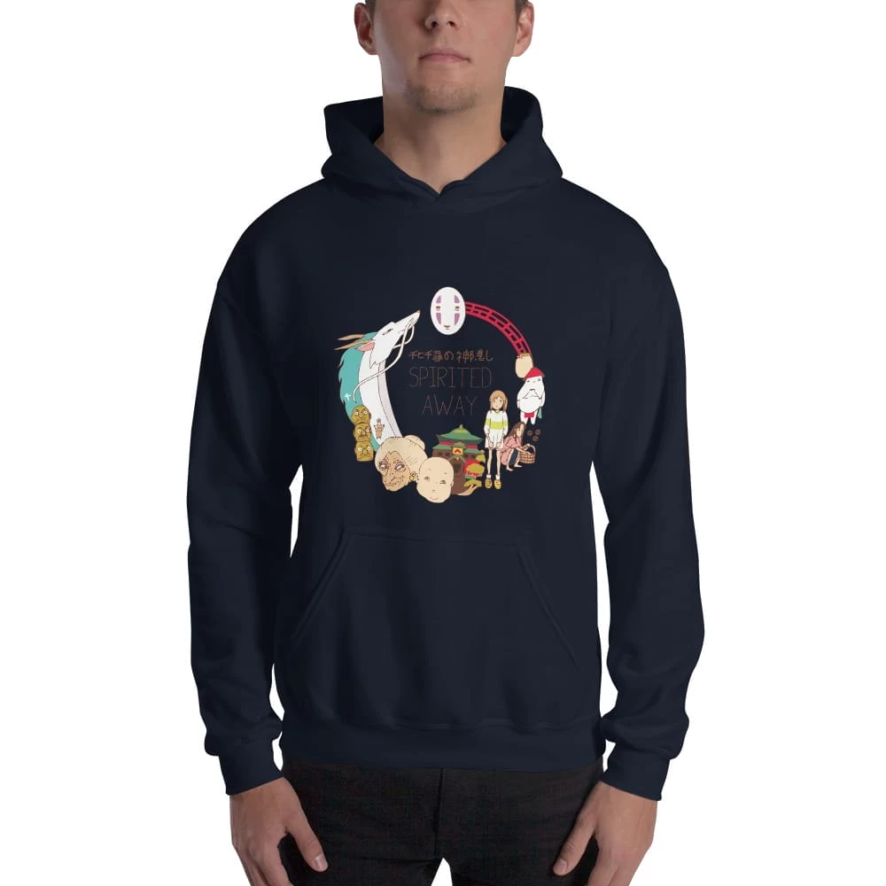 Spirited Away Compilation Characters Hoodie Unisex 15 Spirited Away Compilation Characters Hoodie Unisex - Image 13