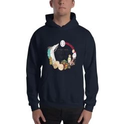 Spirited Away Compilation Characters Hoodie Unisex 23 Spirited Away Compilation Characters Hoodie Unisex -Ghibli Shop mockup 55cd4039