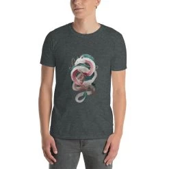 Spirited Away – Haku Dragon T Shirt Unisex -Ghibli Shop mockup 564b229e 1