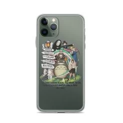 Studio Ghibli Hayao Miyazaki With His Arts IPhone Case -Ghibli Shop mockup 5b21112d