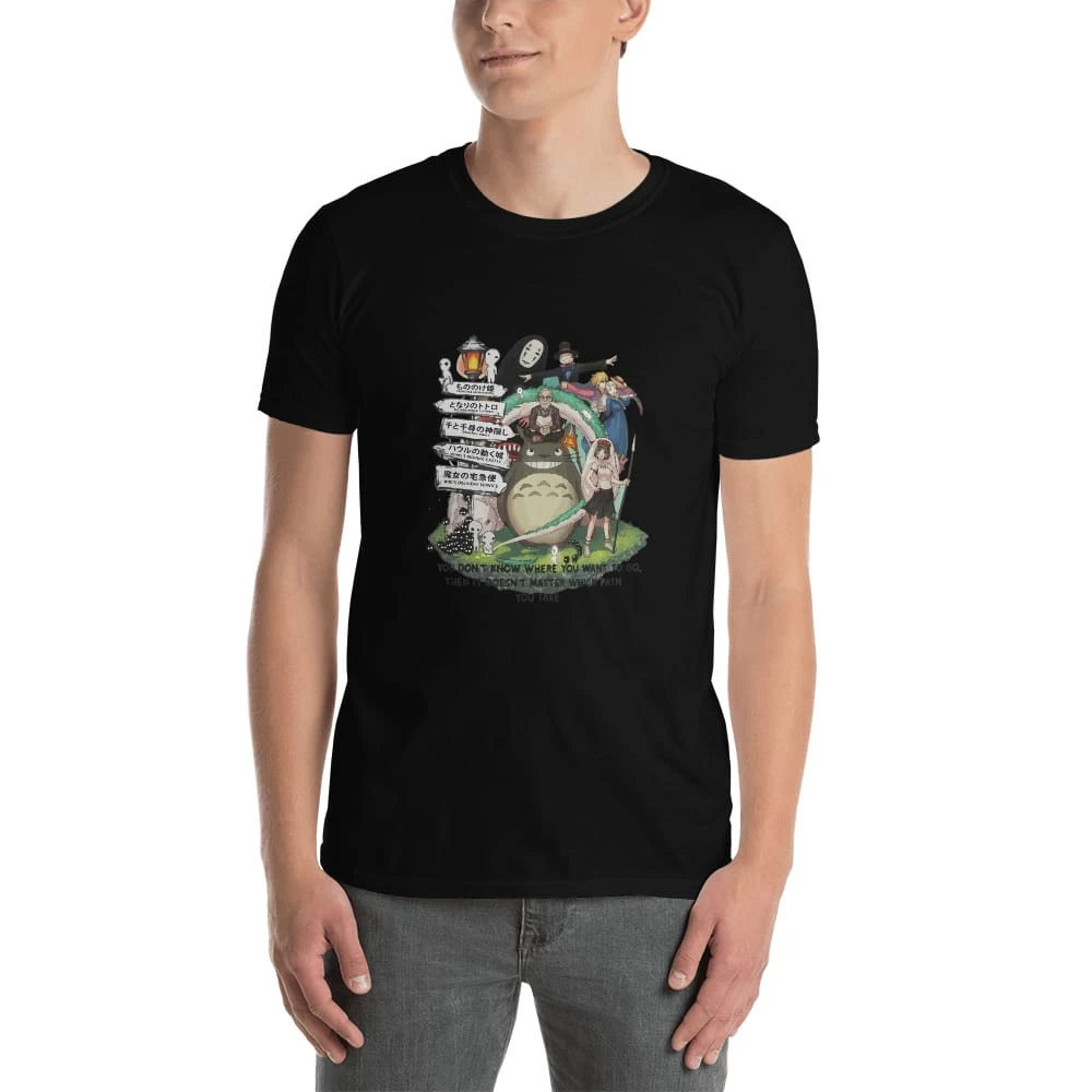 Studio Ghibli Hayao Miyazaki With His Arts T Shirt Unisex 4 Studio Ghibli Hayao Miyazaki With His Arts T Shirt Unisex - Image 2
