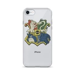 Studio Ghibli Characters As Hogwarts House IPhone Case