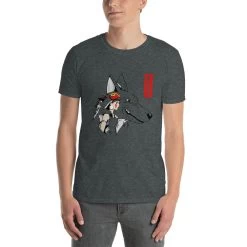 Princess Mononoke – San And The Wolf T Shirt Unisex 17 Princess Mononoke – San And The Wolf T Shirt Unisex -Ghibli Shop mockup 664c8dea 1
