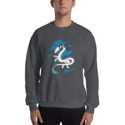 Spirited Away – Sen Riding Haku Dragon Sweatshirt 20 Spirited Away – Sen Riding Haku Dragon Sweatshirt -Ghibli Shop mockup 674fc04d