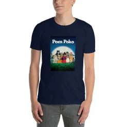 Pom Poko Poster T Shirt Unisex -Ghibli Shop mockup 67f16843