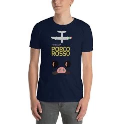 Porco Rosso T Shirt Unisex -Ghibli Shop mockup 6a811869