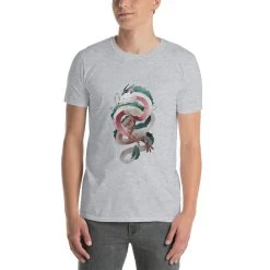 Spirited Away – Haku Dragon T Shirt Unisex -Ghibli Shop mockup 712ec8e0 1