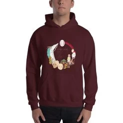 Spirited Away Compilation Characters Hoodie Unisex 35 Spirited Away Compilation Characters Hoodie Unisex -Ghibli Shop mockup 7737dbc7 1