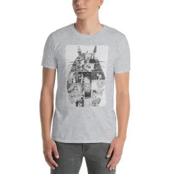 Ghibli Studio Collage Art T Shirt Unisex 22 Ghibli Studio Collage Art T Shirt Unisex -Ghibli Shop mockup 78fa60da 1