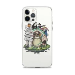 Studio Ghibli Hayao Miyazaki With His Arts IPhone Case -Ghibli Shop mockup 7933466c