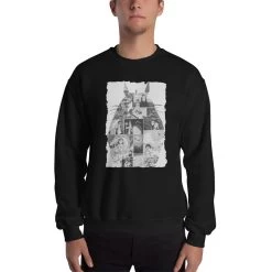 Ghibli Studio Collage Art Sweatshirt Unisex -Ghibli Shop mockup 7d093895