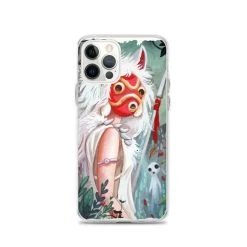 Princess Mononoke – Forest Guardian IPhone Case -Ghibli Shop mockup 7fe0de34