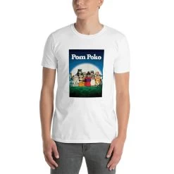 Pom Poko Poster T Shirt Unisex -Ghibli Shop mockup 7fe3ac85