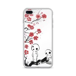 Princess Mononoke – Tree Spirits On The Cherry Blossom IPhone Case -Ghibli Shop mockup 852bf75c